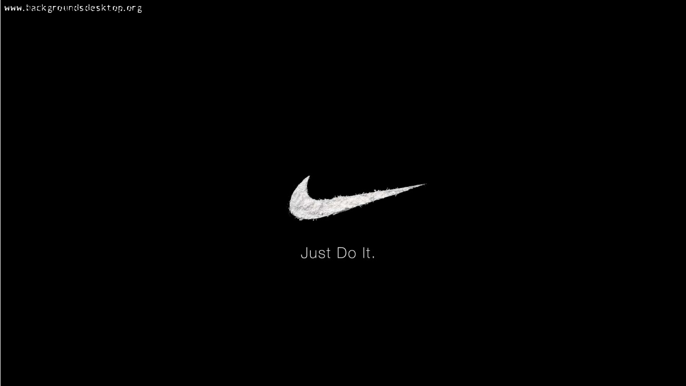 Cool Nike Logo Just Do It wallpaper 1366x768 9162