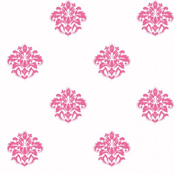 Small Pink Damask Print Wallpaper   Wallpaper Brokers Melbourne