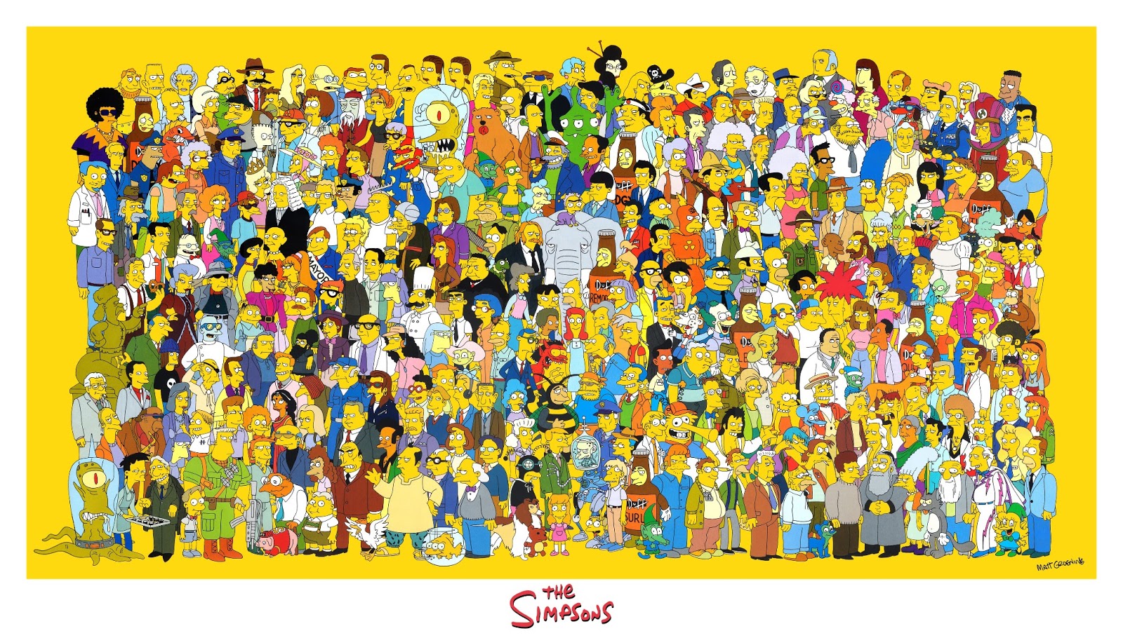 Wallpaper Simpsons Characters X Kb Jpeg HD
