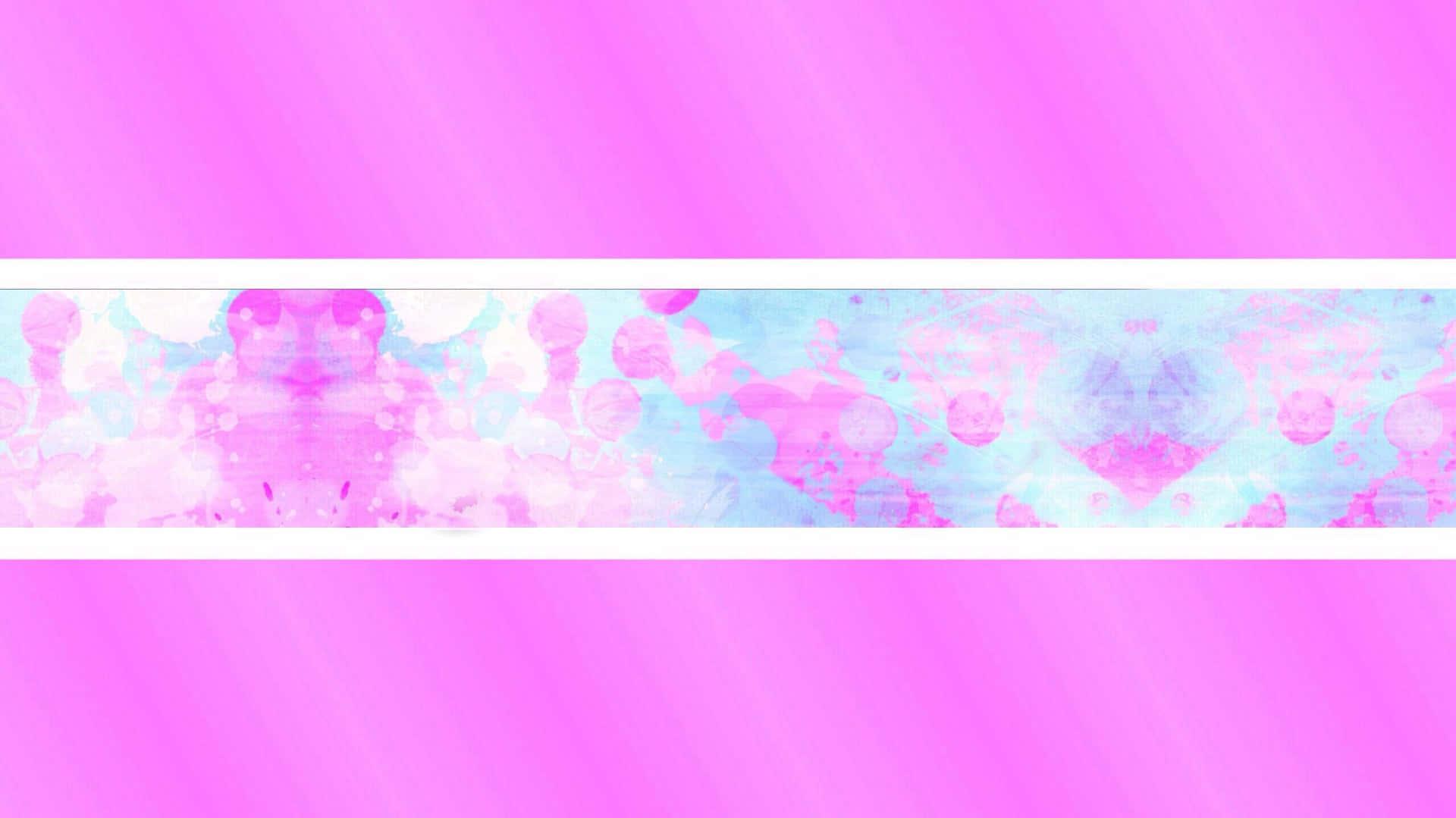 Bright And Colorful Aesthetic Banner Wallpaper