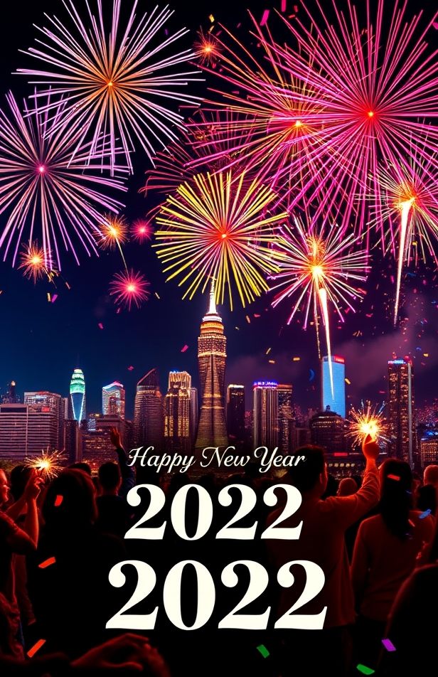 Happy New Year HD Wallpaper