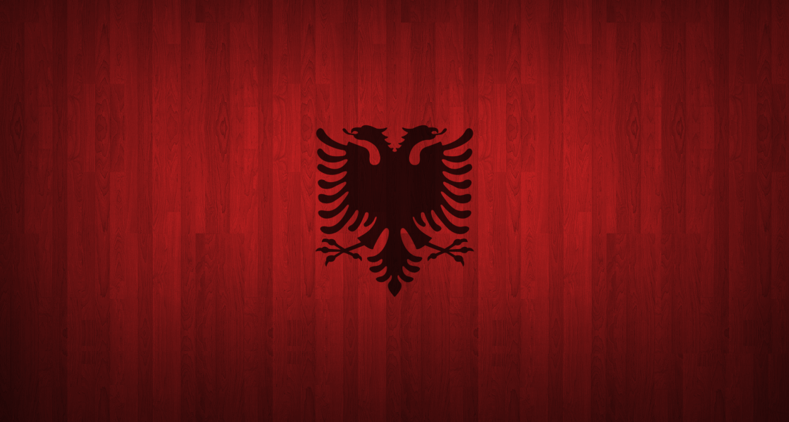 Albanian Flag Wallpaper