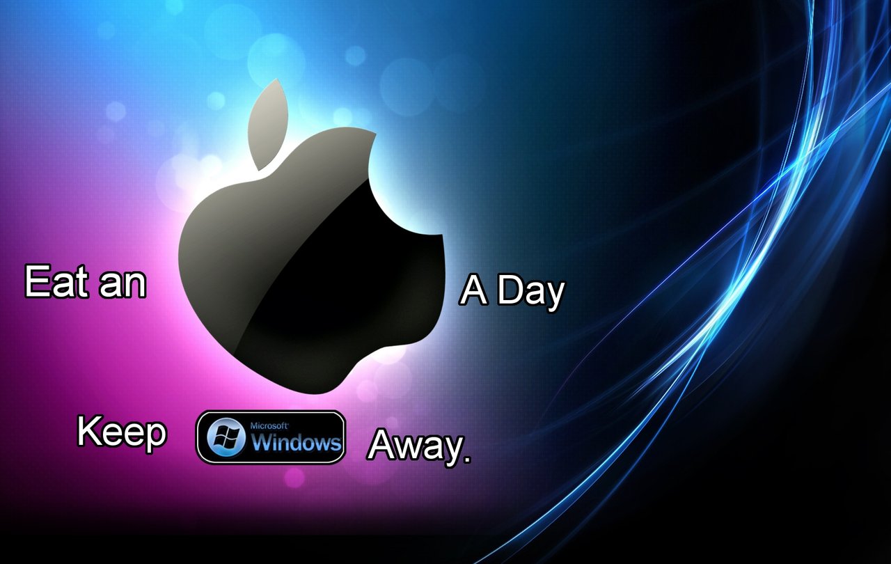 Apple vs Windows by Gr4phiC C4rNaGe on