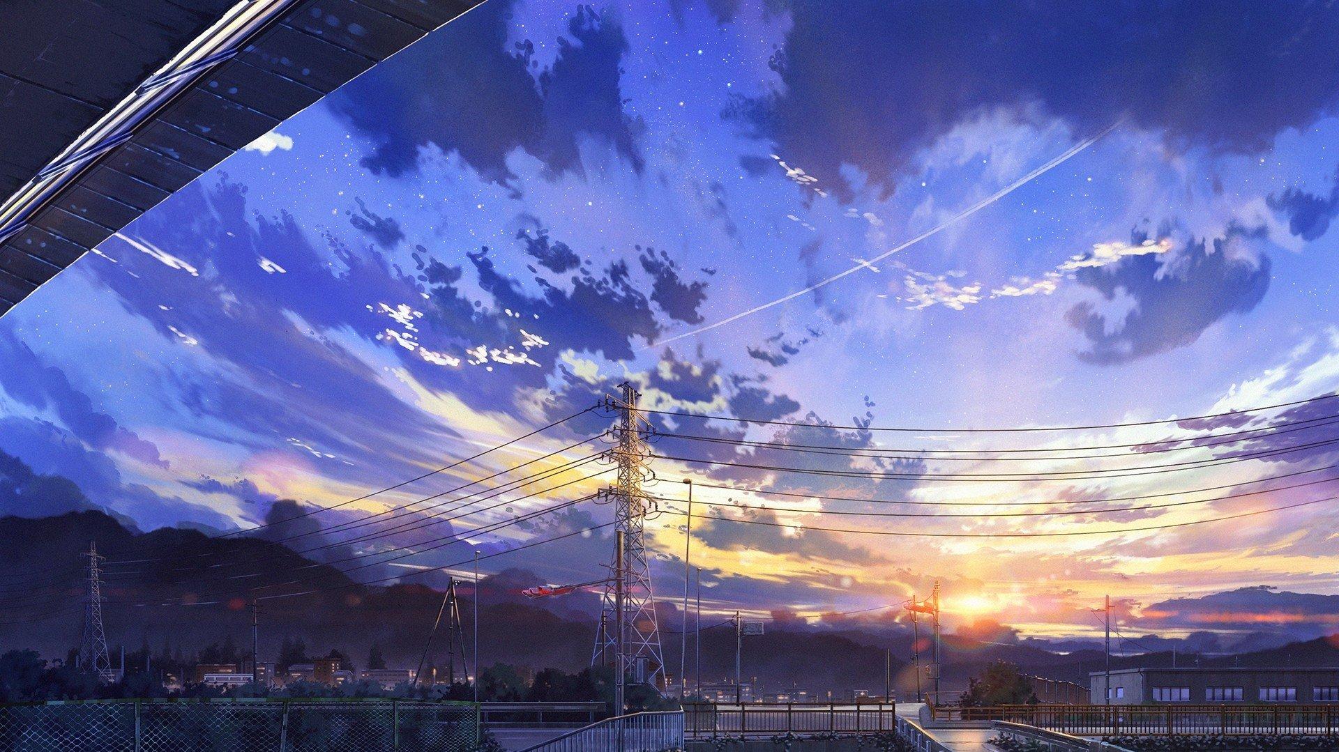 Anime Landscapes Wallpaper
