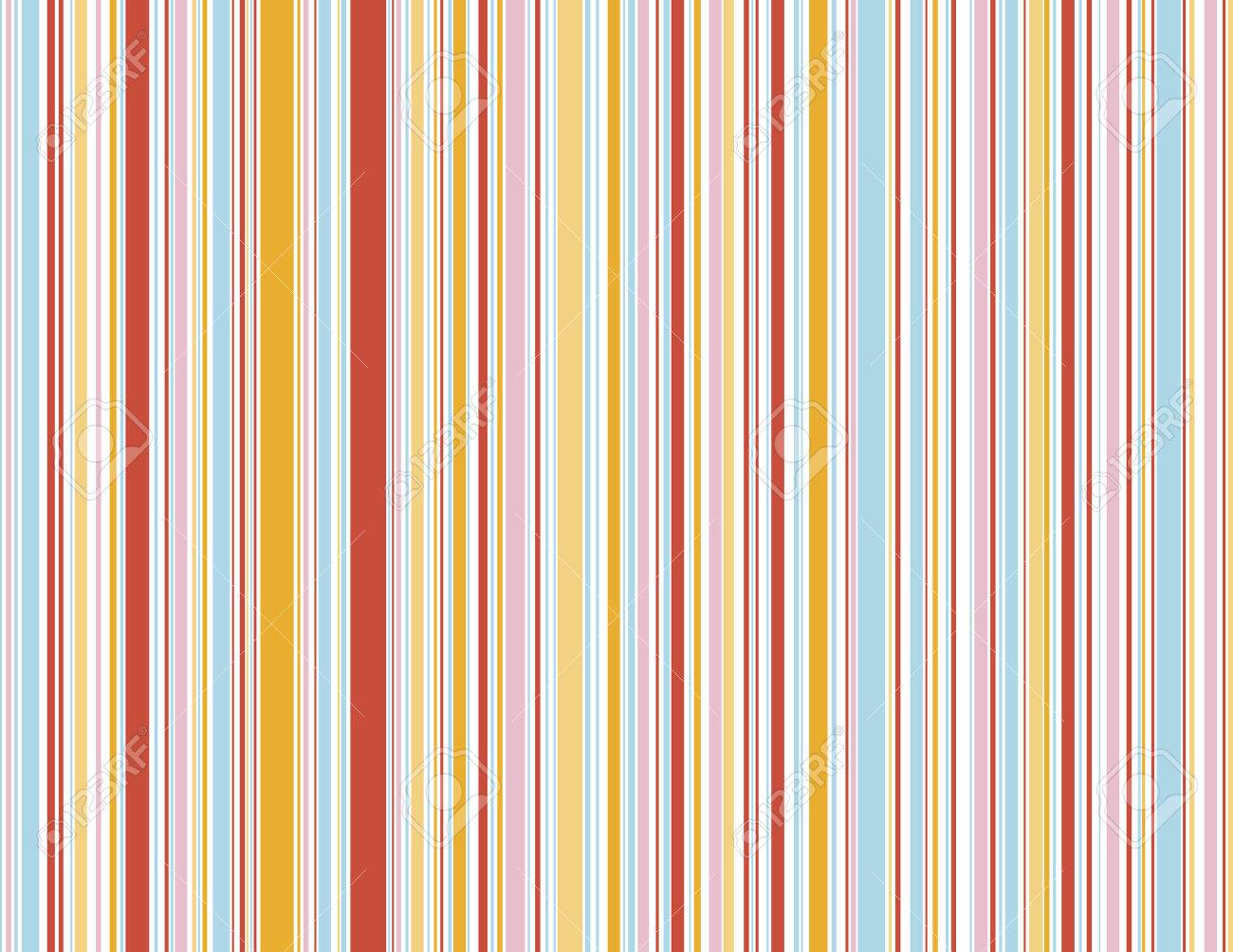 Retro Candy Stripes vector Illustrated Background Royalty Free