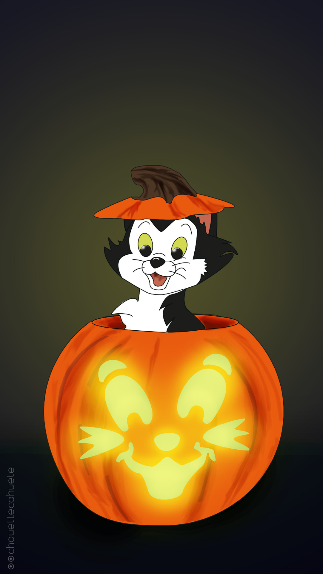 Cute Halloween iPhone Wallpaper
