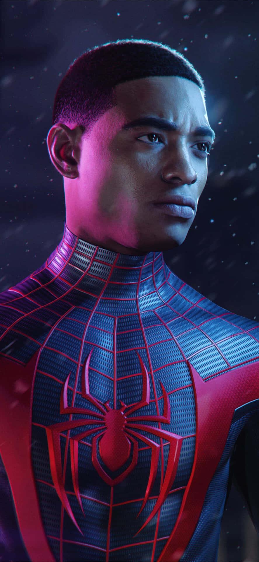 Marvel Video Game Spider Man Miles Morales iPhone