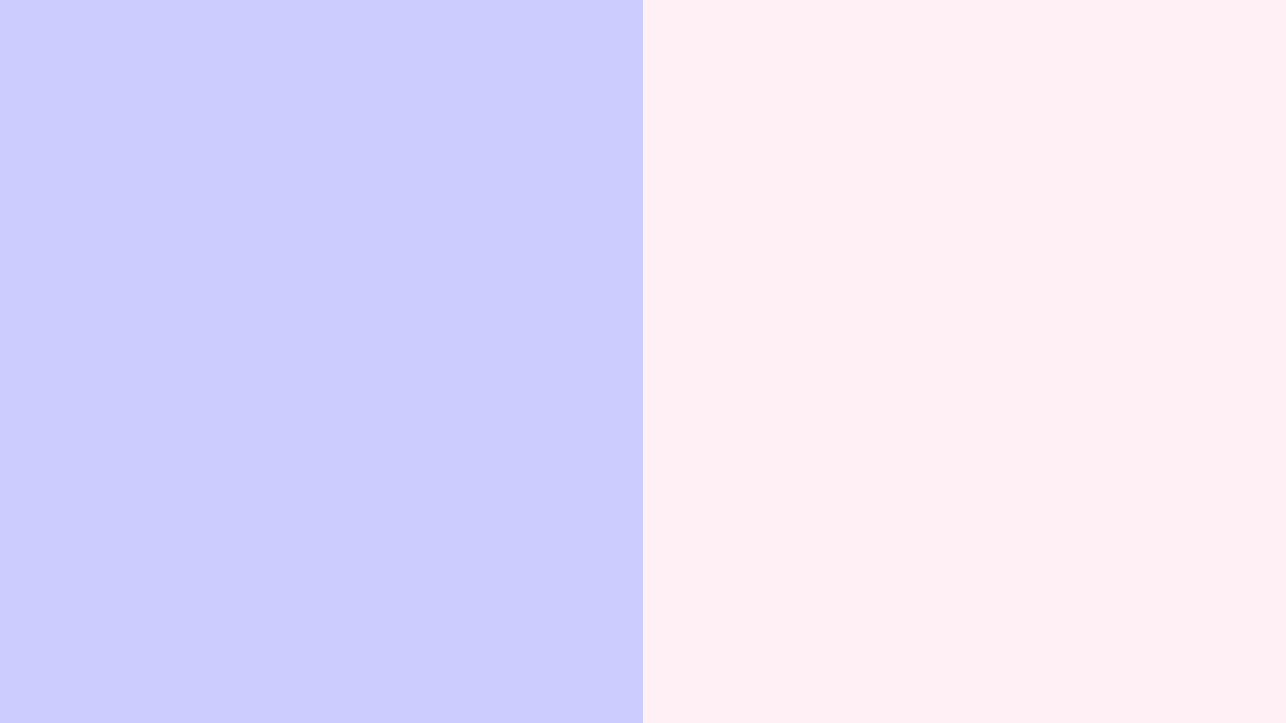 Resolution Lavender Blue And Blush Solid Two Color Background