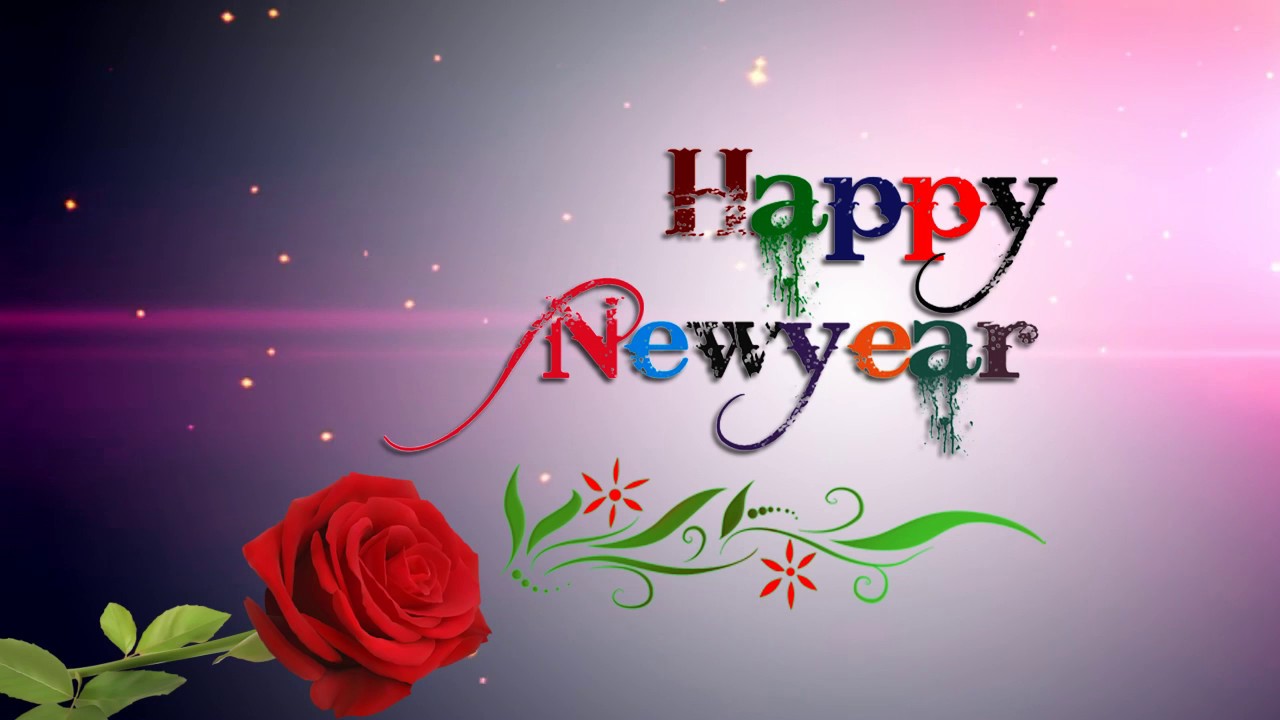 Happy New Year Background Slow Motion Animated Whatsapp Share