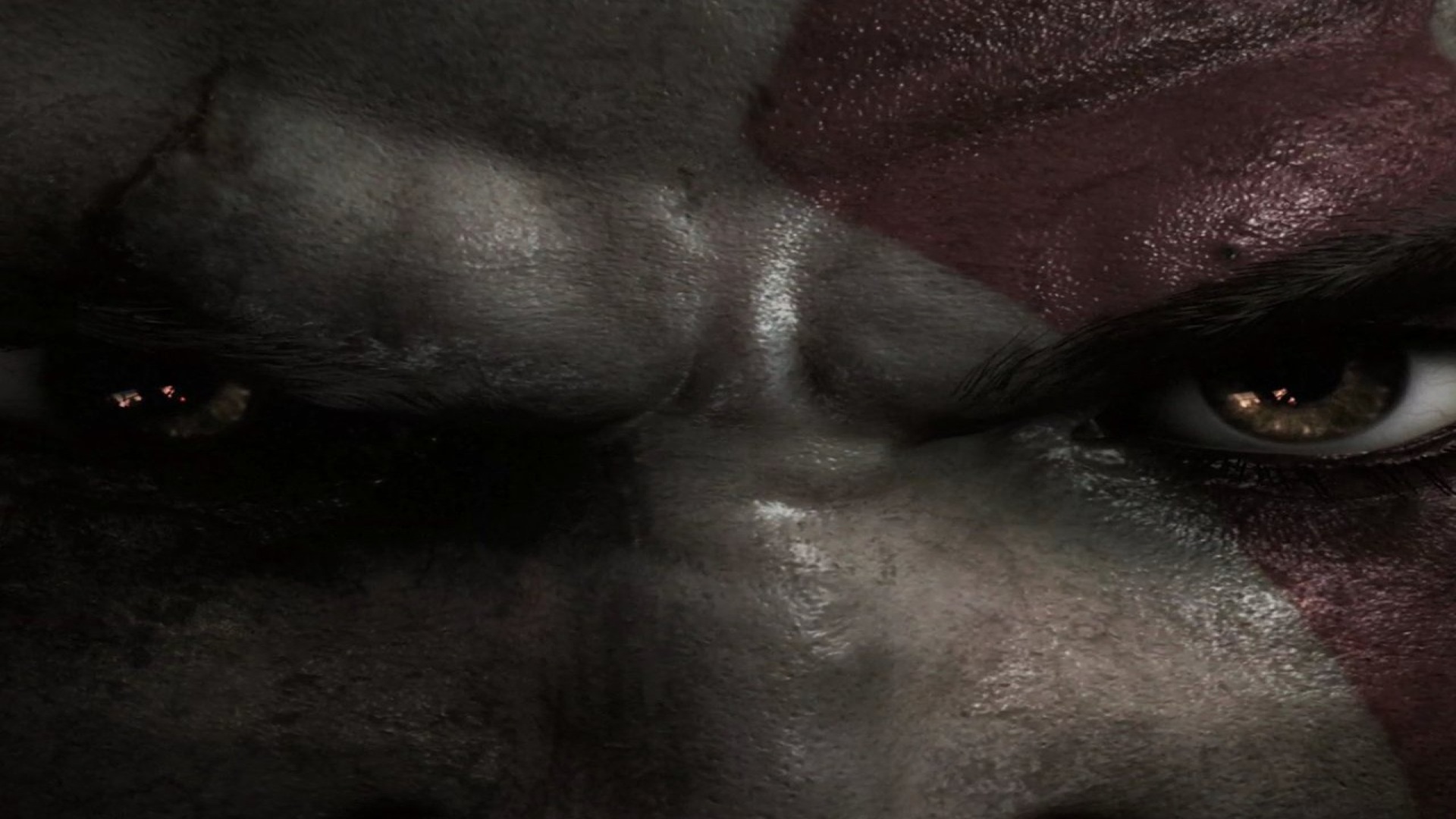 Eyes Image Background Kratos Ps3 Black Wallpaper Animated
