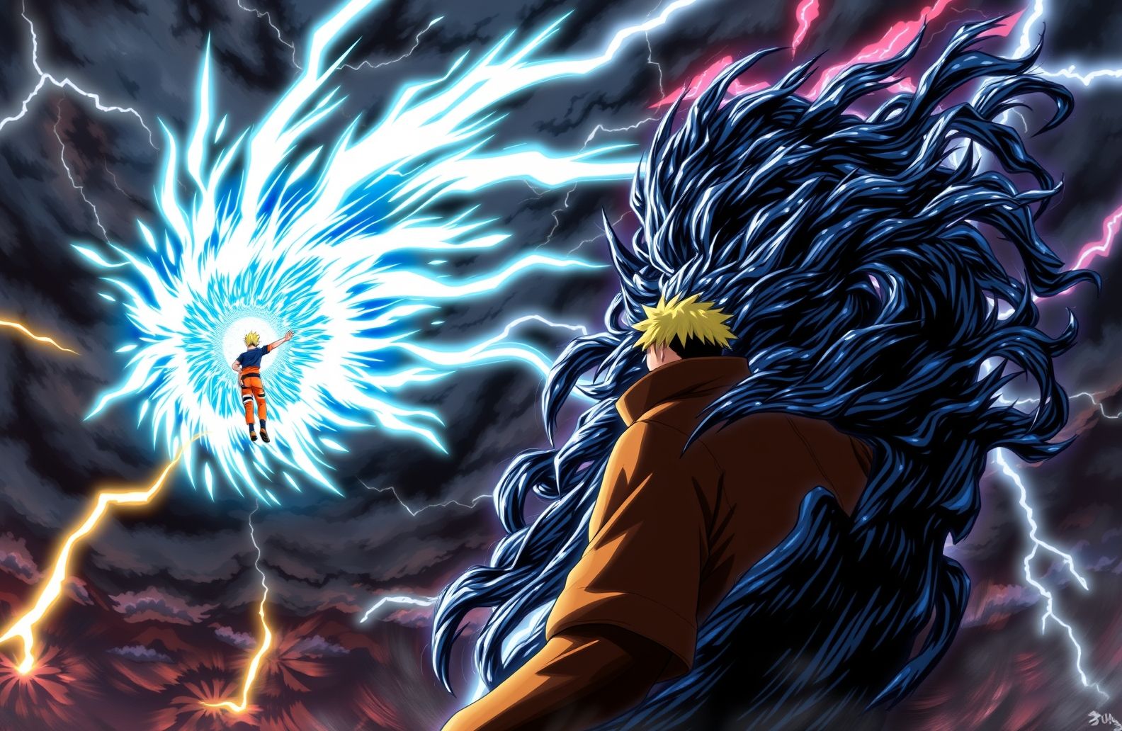 Naruto Vs Pain Wallpaper