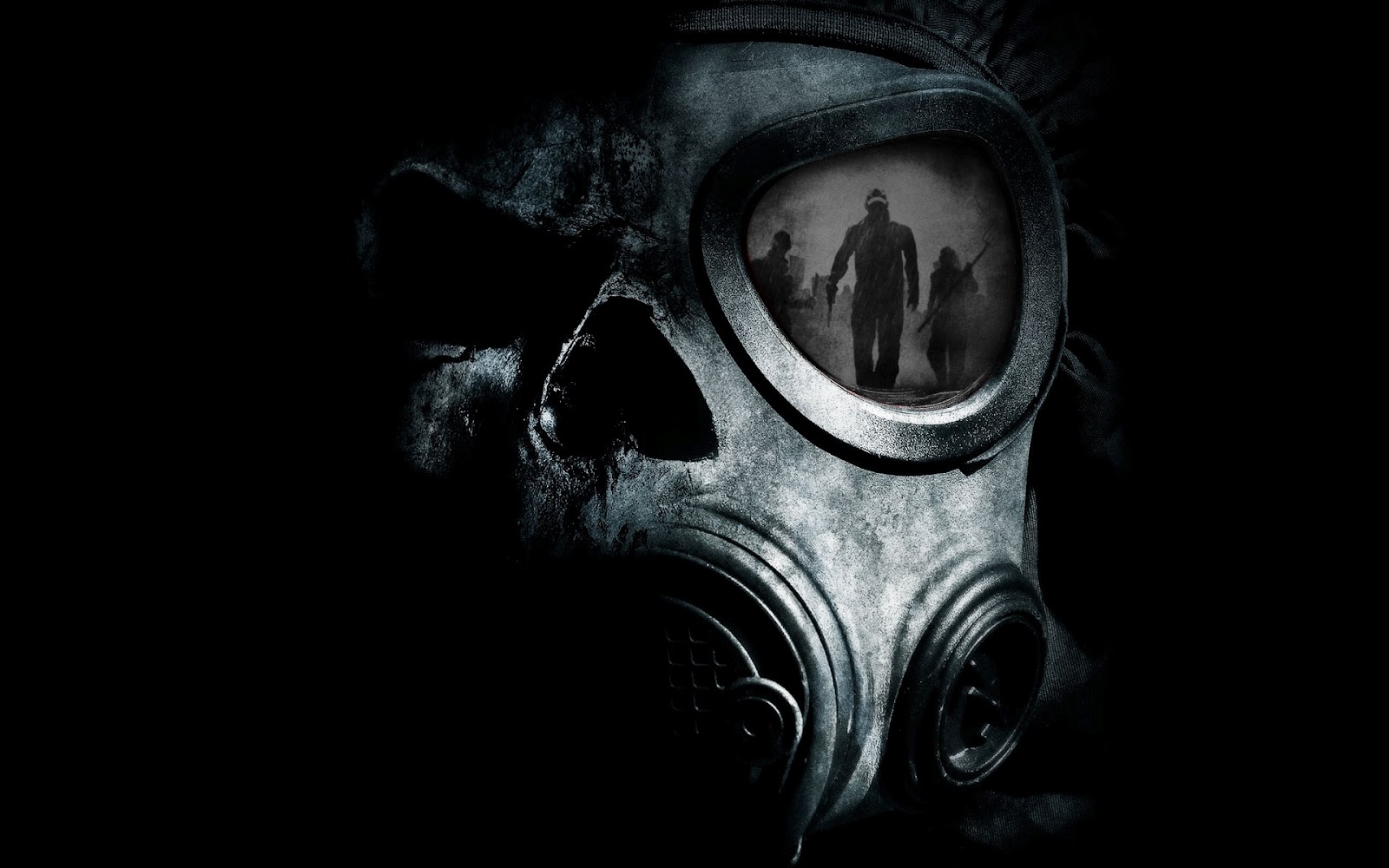 Wallpaper A Day Dark Gas Mask Apocalypse