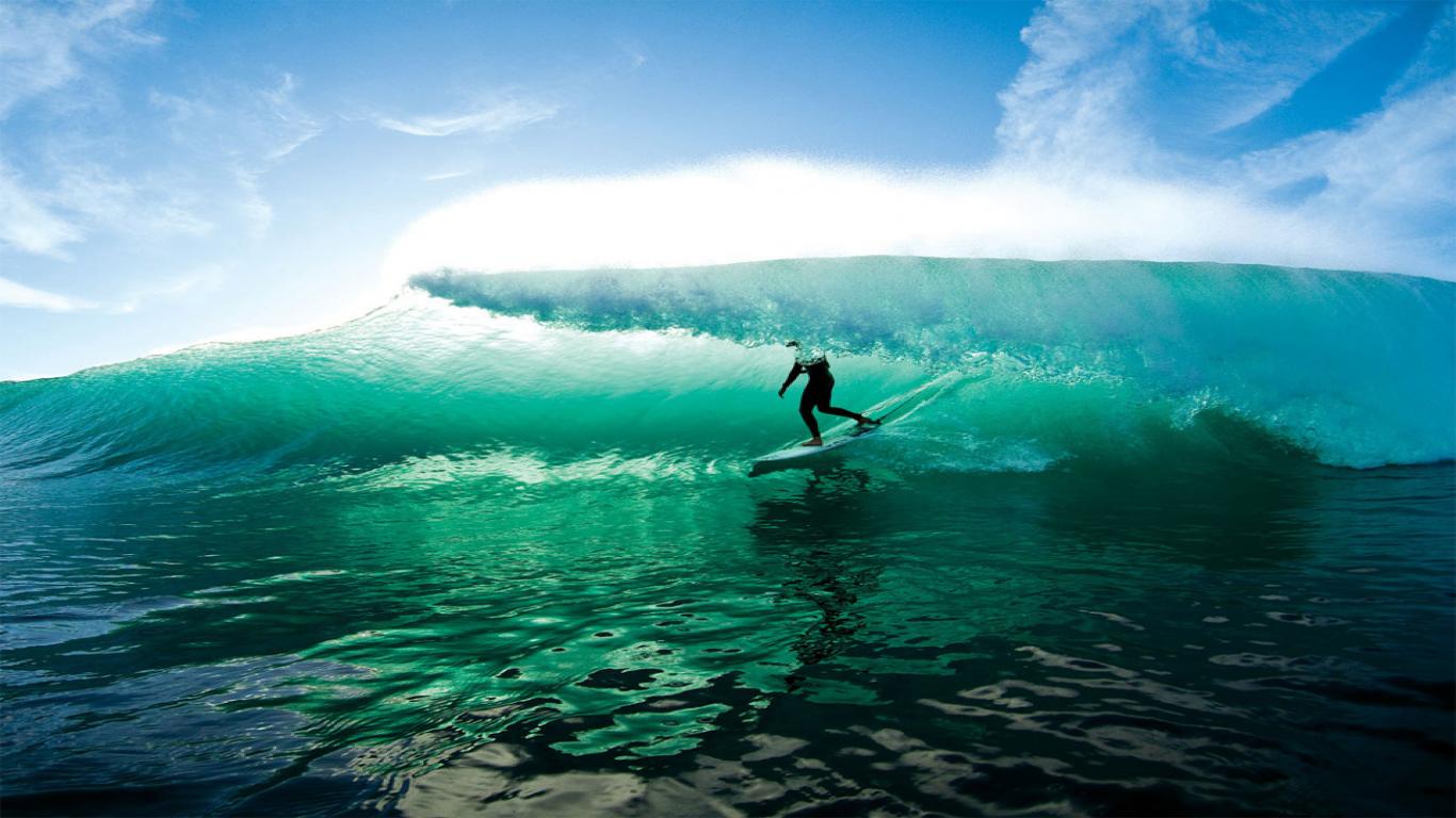 Wallpaper Surfing girl sea underwater Sport 11221