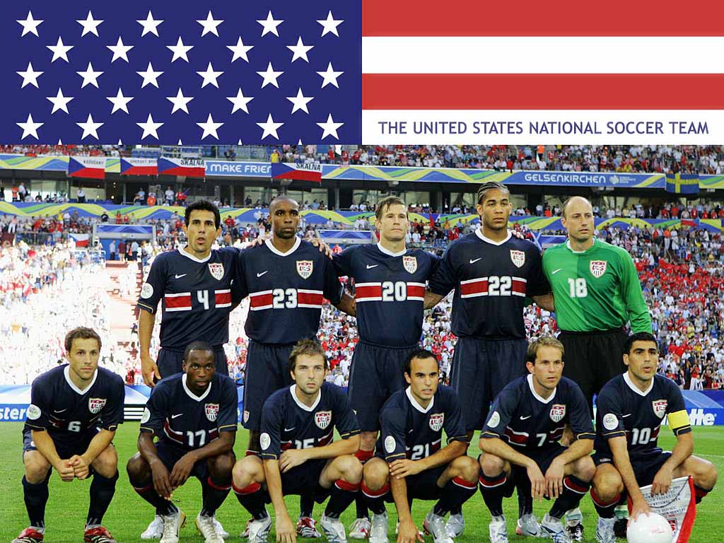 Usa Soccer Team National Football HD Desktop Background
