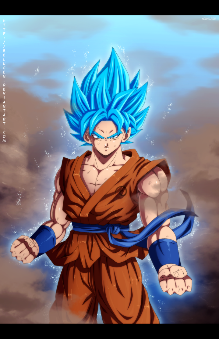 Super Saiyan God Goku By Belucen