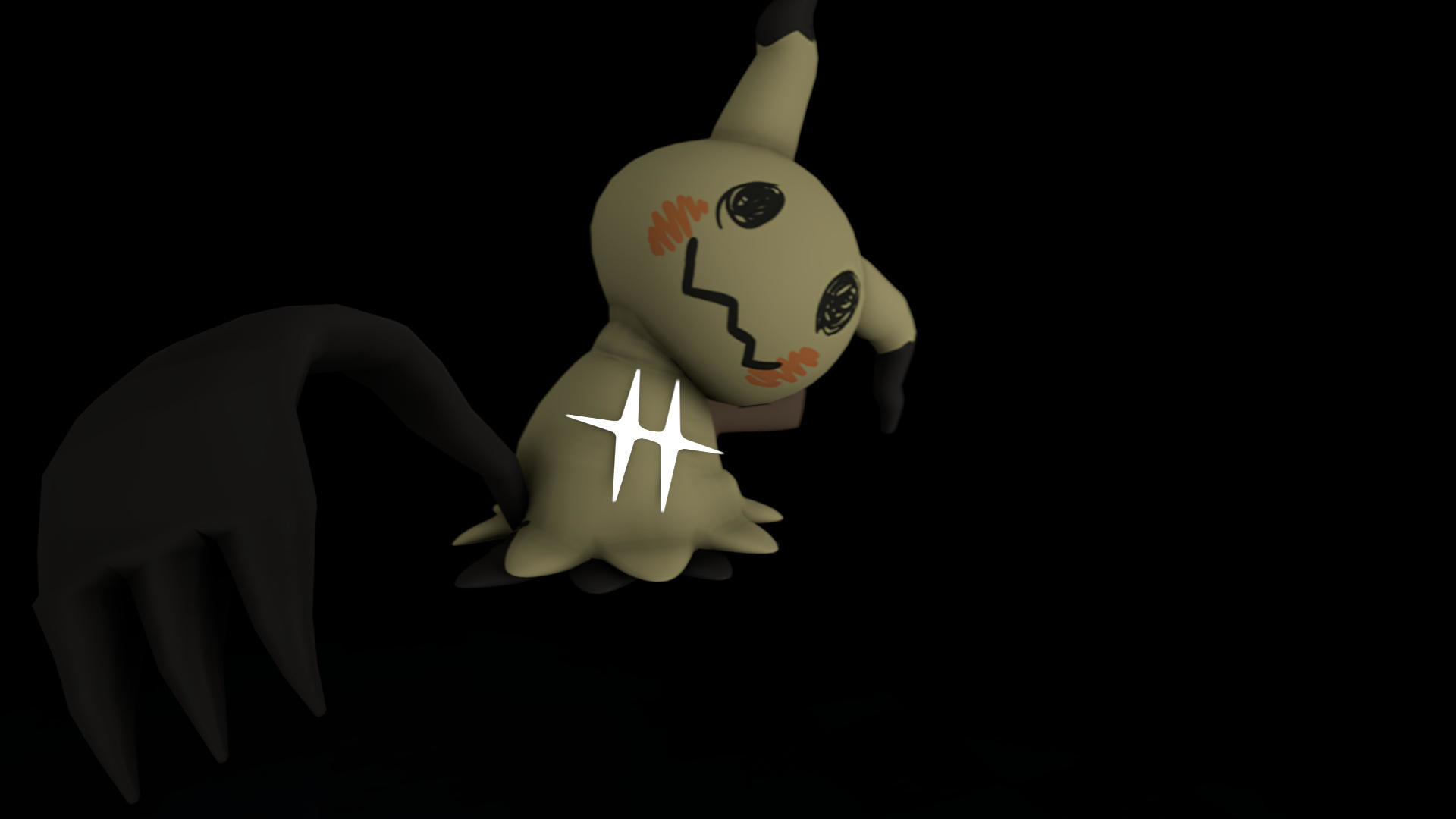 Widescreen Mimikyu Wallpaper 4k