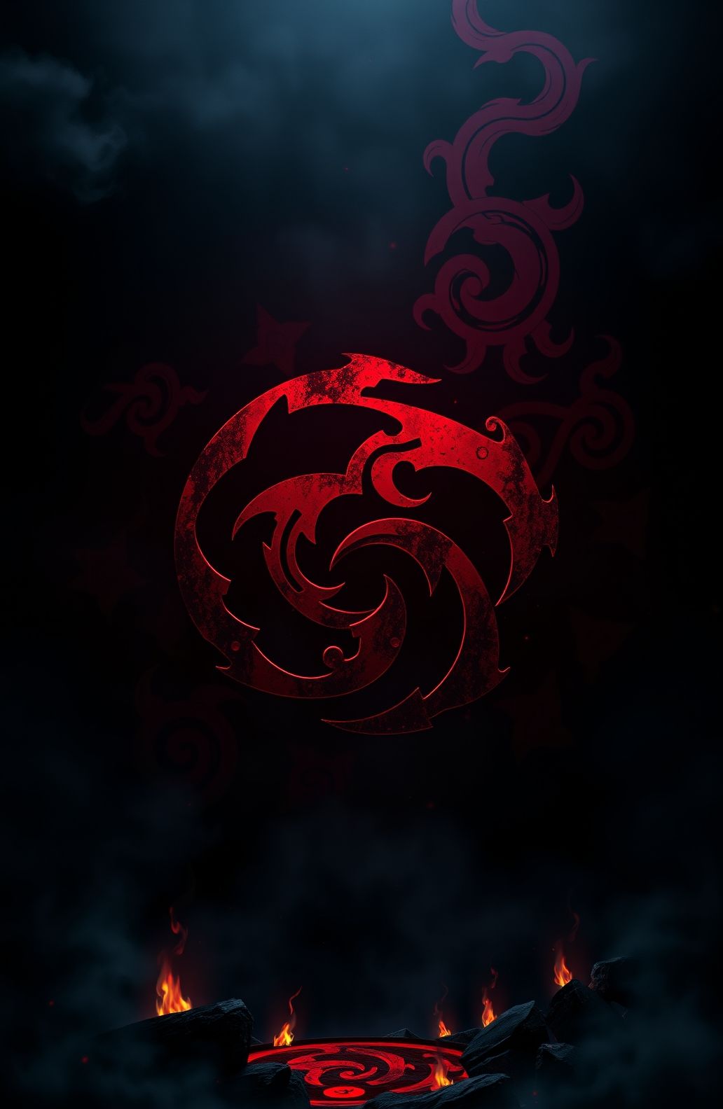 Uchiha Symbol Wallpaper