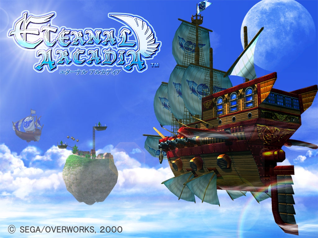 Skies Of Arcadia Dreamcast Wallpaper Fonds D Cran Image