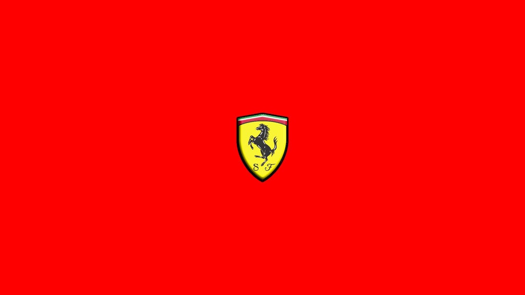 wallpaper of the Ferrari Logo by DiagonalShadow on