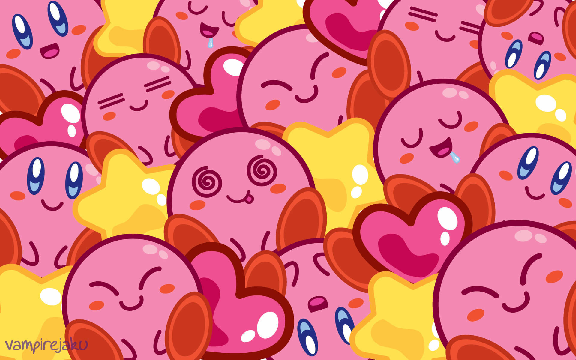 Cute Kirby Wallpaper Image