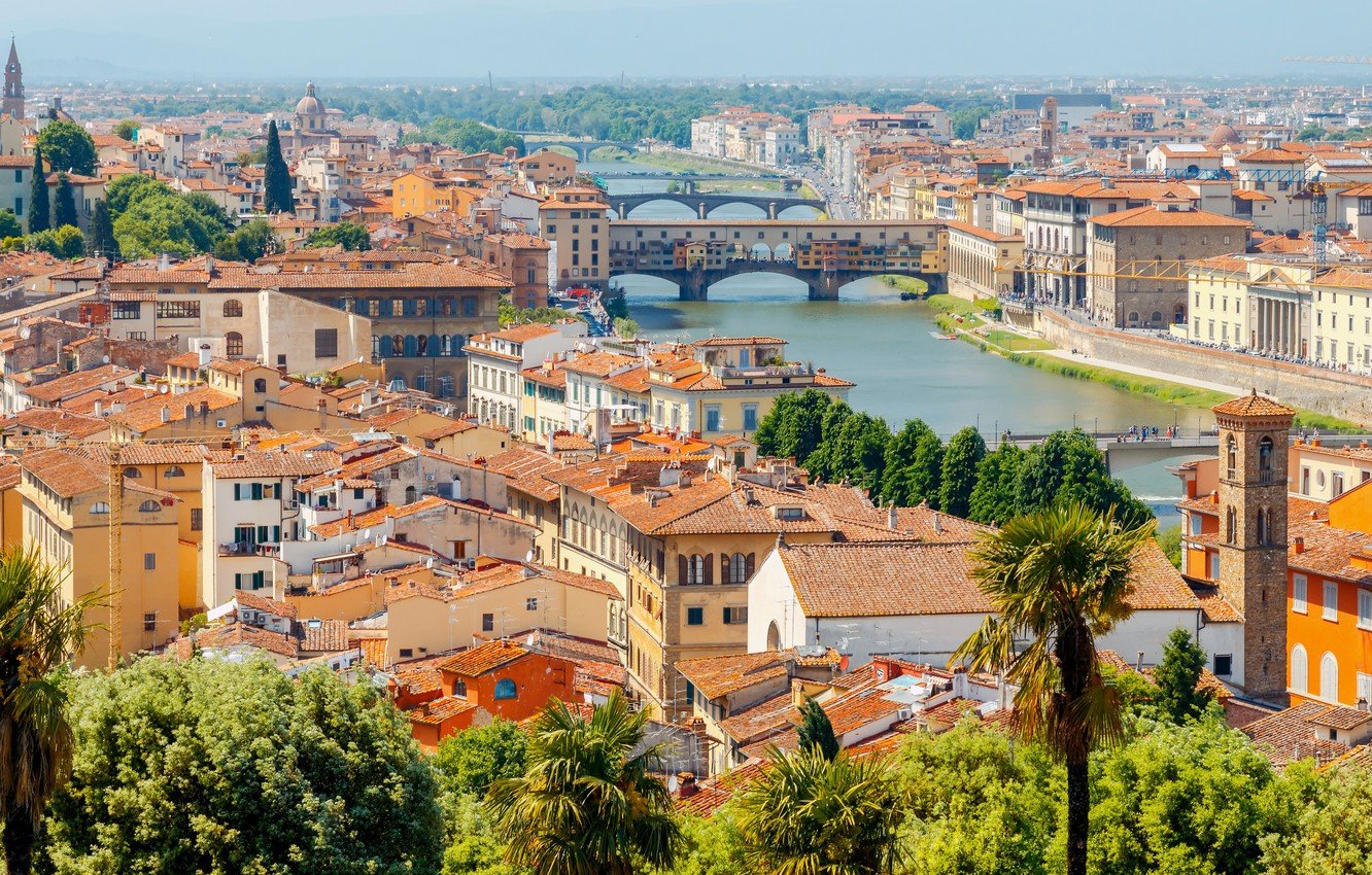 Free Download Wallpaper City The City Italy Florence Italy Panorama 