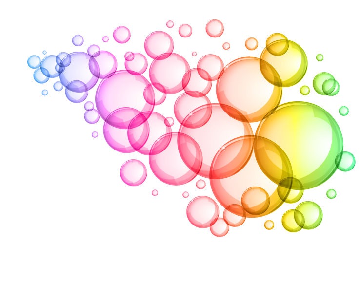 Bubbles Background Vector Graphic Graphics All