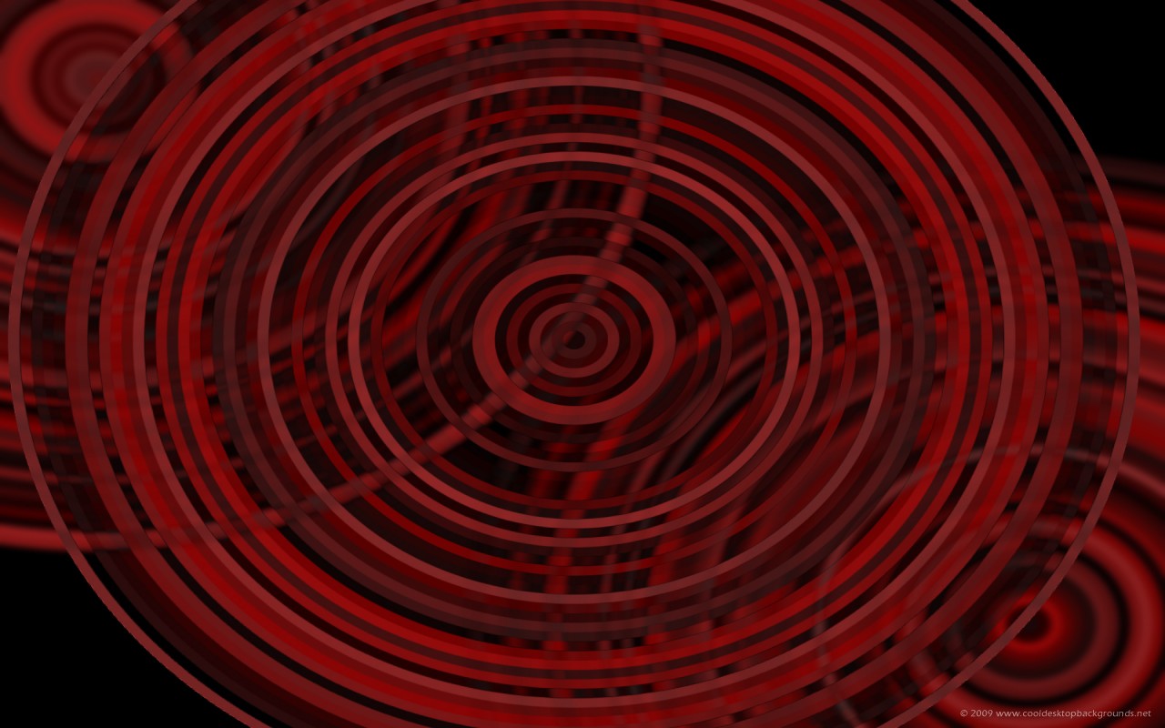 X Red Circles Background Wallpaper