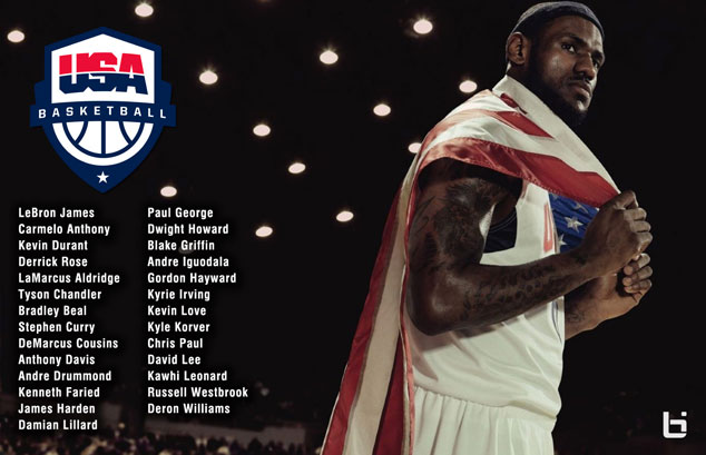 Usa Basketball Announces Man Roster Slamonline