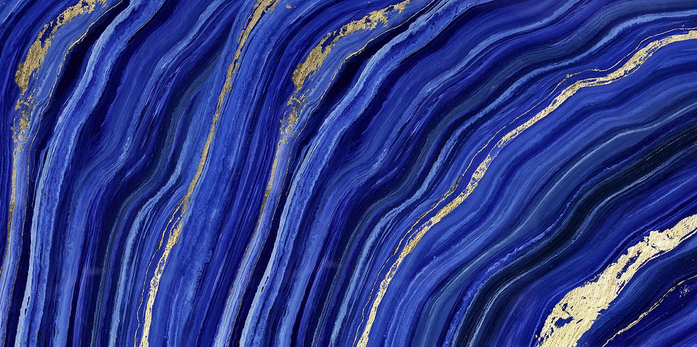 Blue Marble Stripe Wallpaper Mural Feathr Official Site