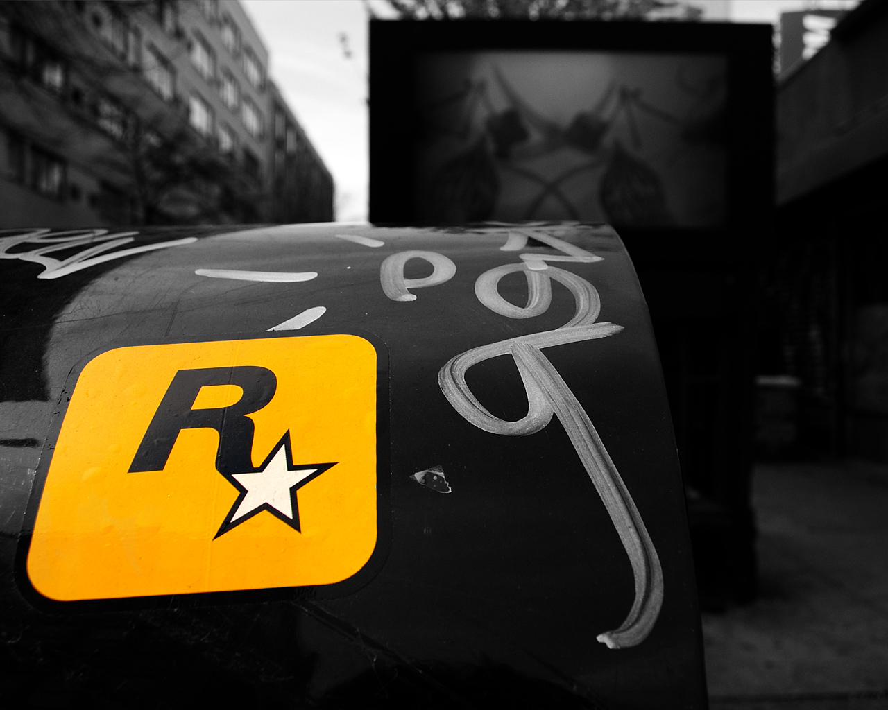 Rockstar Games Logo Wallpaper Tema Do Pedido