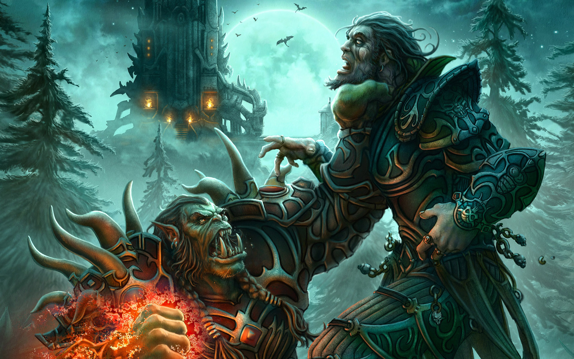 World Of Warcraft Orc Wallpaper Stock Photos