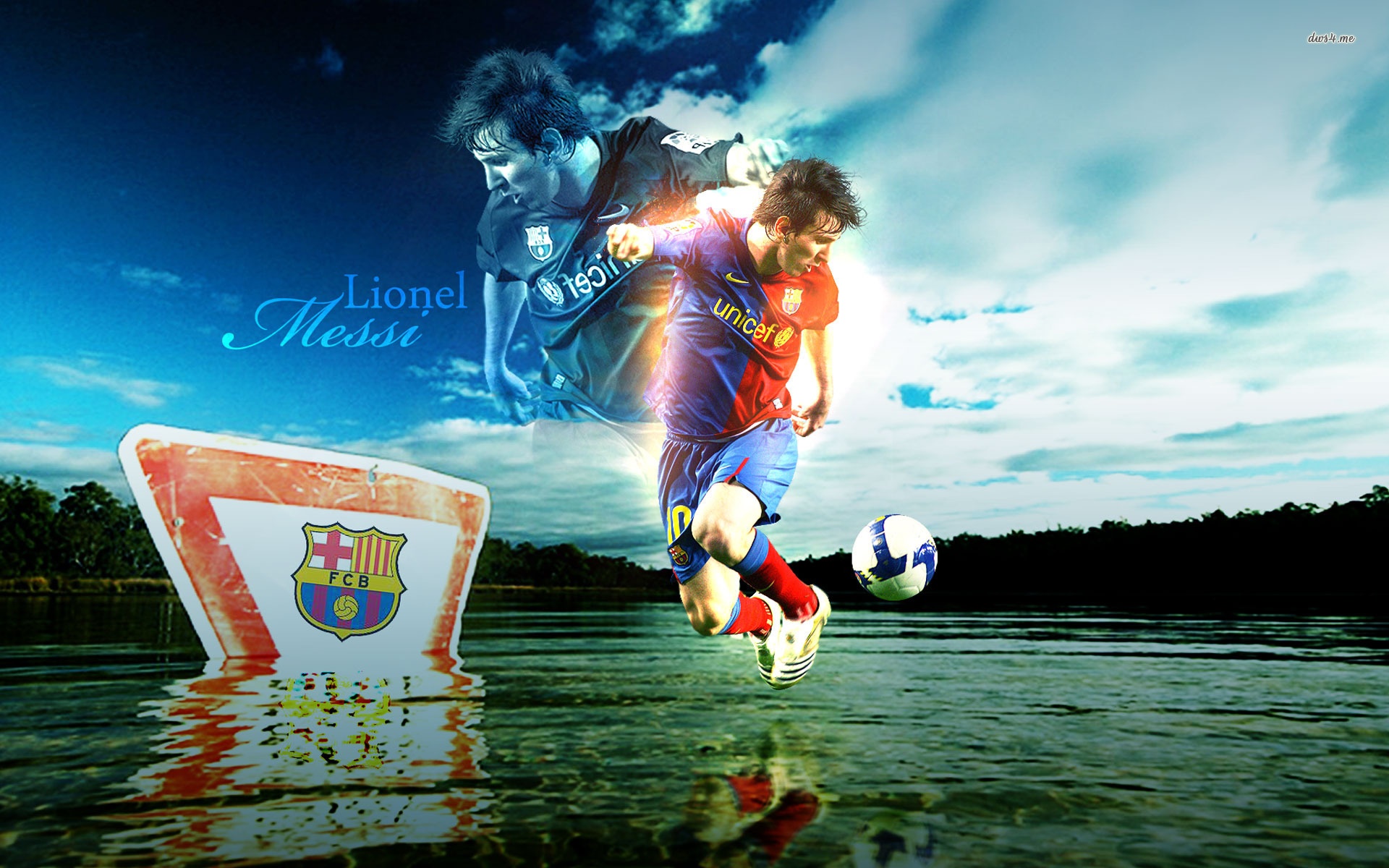 Lionel Messi HD Desktop Wallpaper