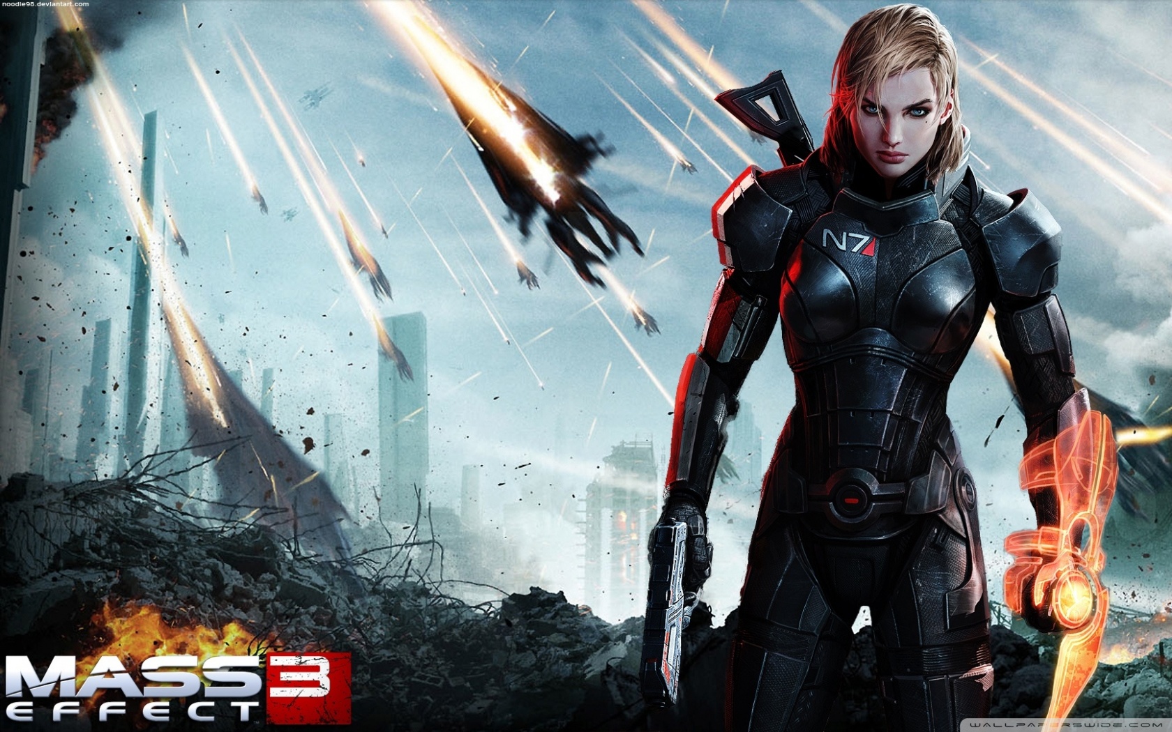 Mass Effect Female Shepard 4k HD Desktop Wallpaper For