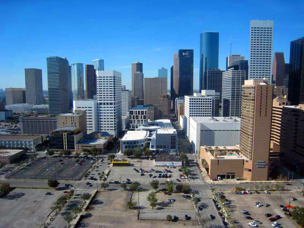 flickr photo download houston skyline in downtown houston one can
