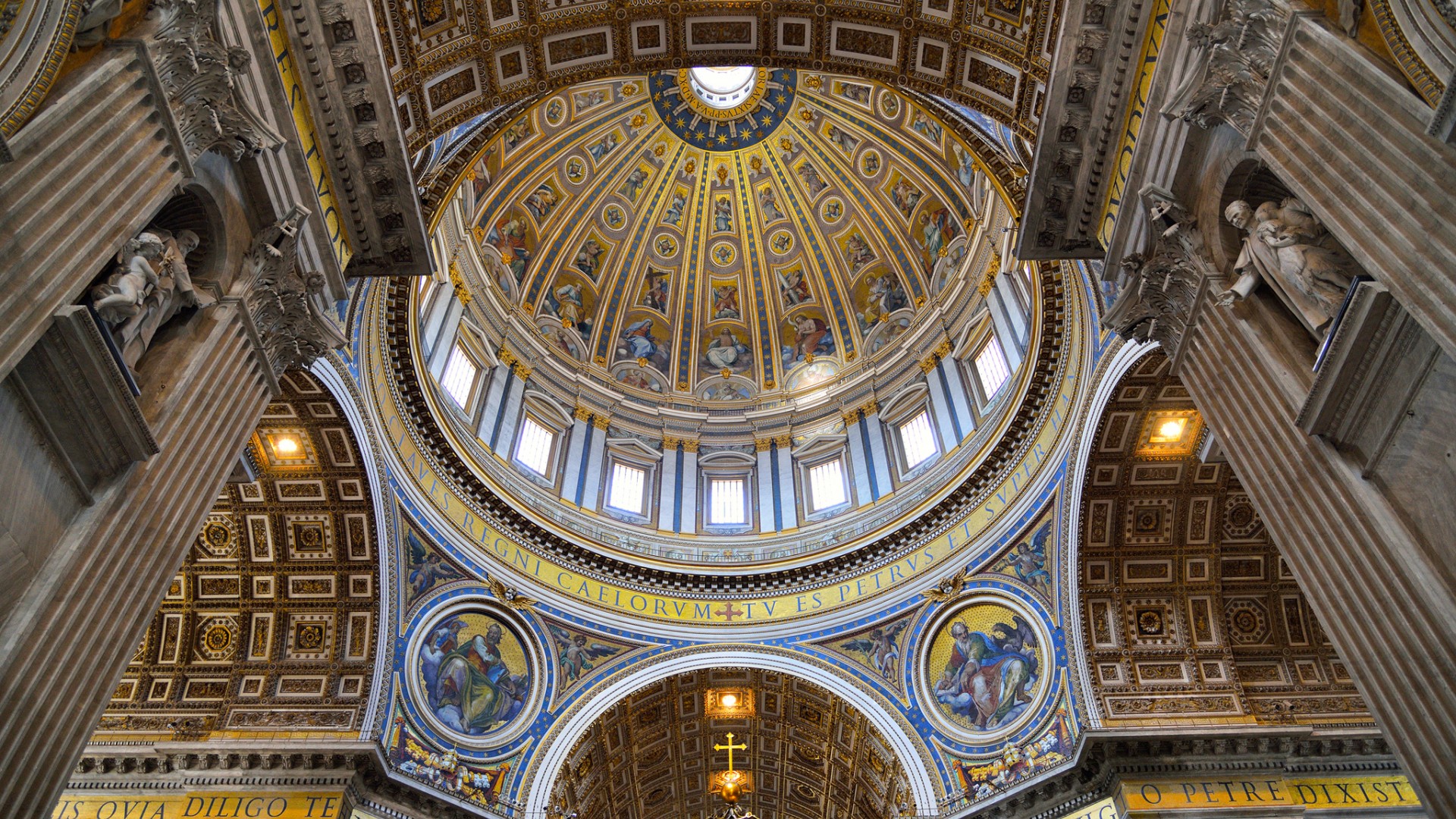 St Peter S Basilica Vatican Dome Picture Interior Design