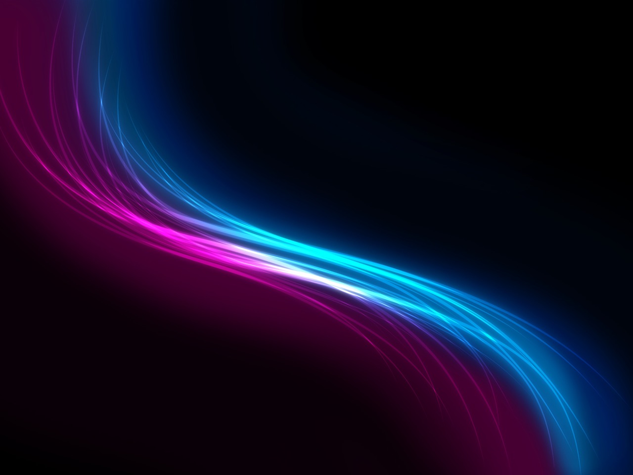 Purple Blue Curve Abstract Design Wallpaper Background Glare
