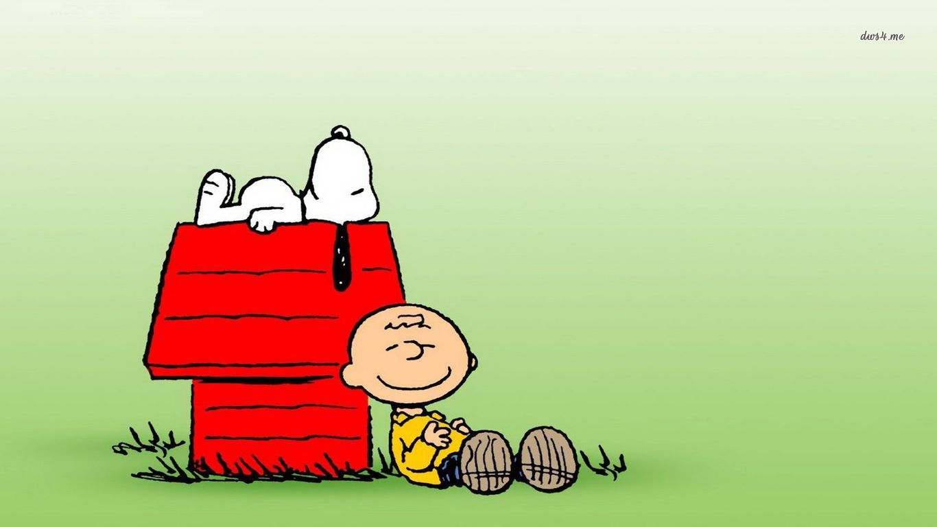 Snoopy and Charlie Brown wallpaper   Comic wallpapers   23649 1366x768