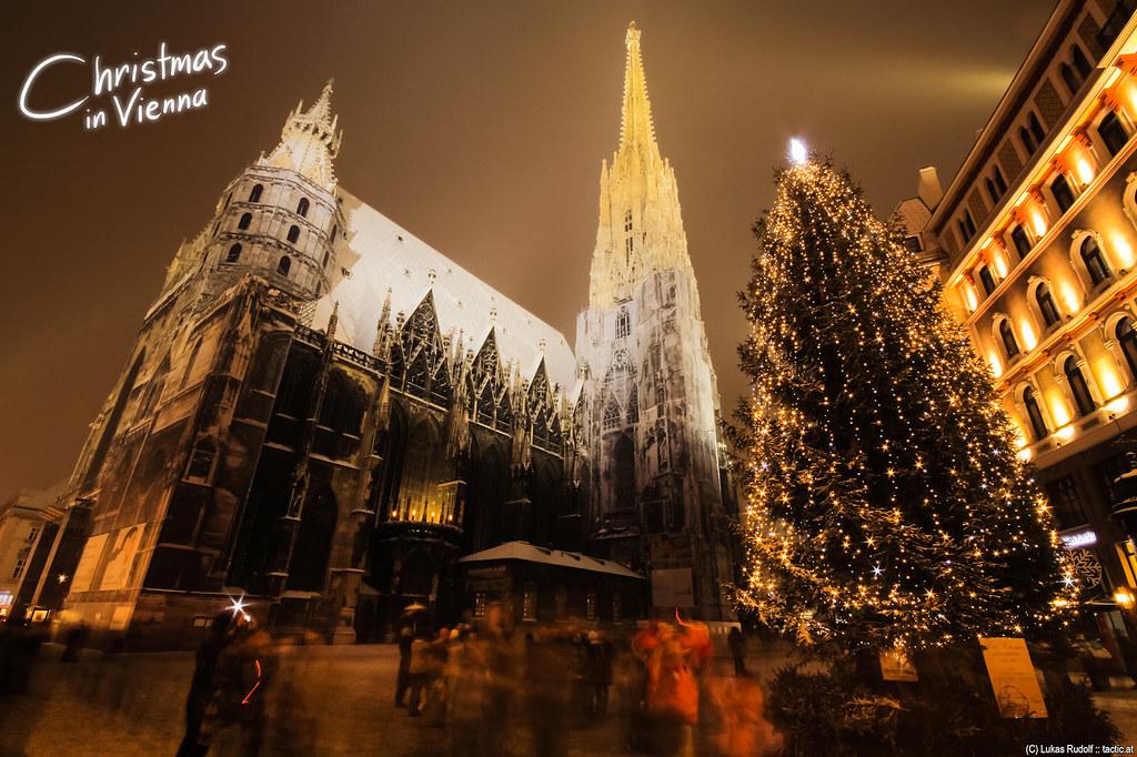 Merry Christmas In Vienna Austria HD Wallpaper Stylish H