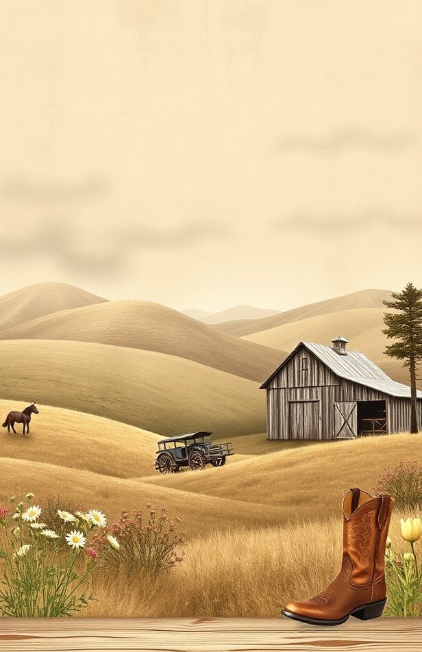 Country Western Wallpaper