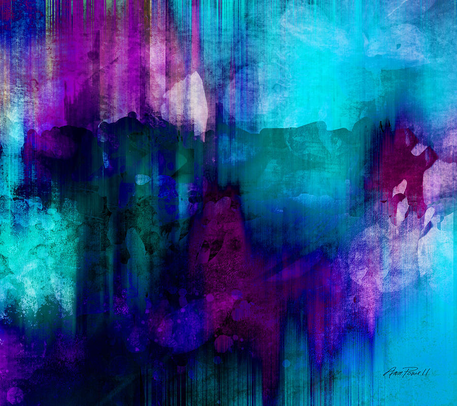 Abstract Blue Art Cool Wallpaper For My Cell Phone