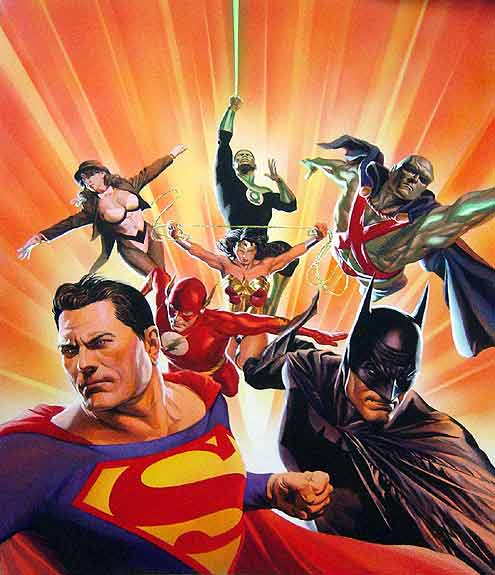 Alex Ross Justice League Wallpaper Asombrosos De
