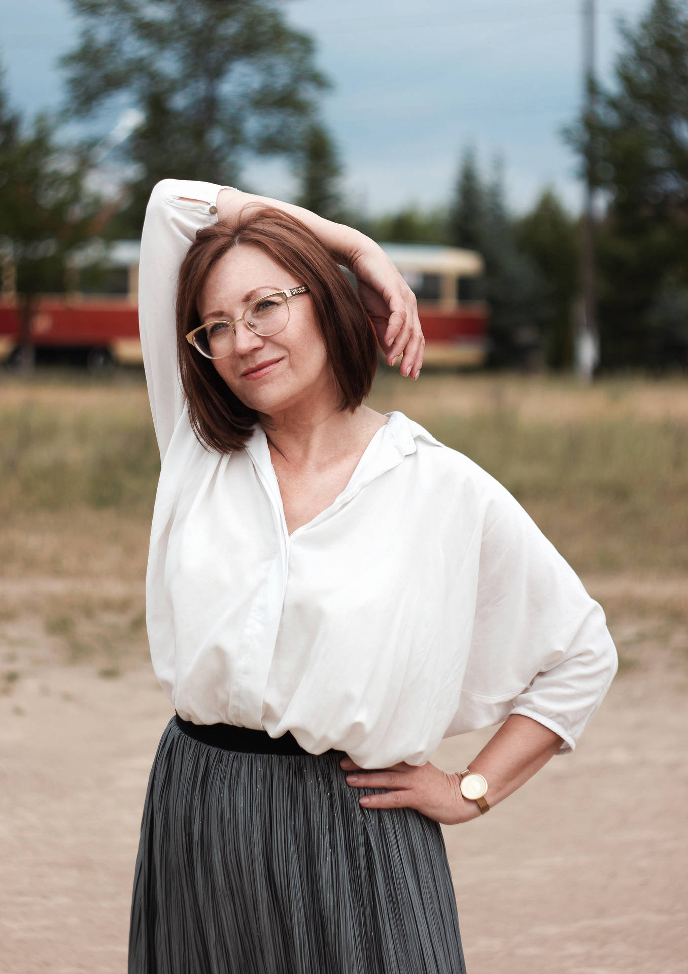 Beautiful Mature Woman Wallpaper