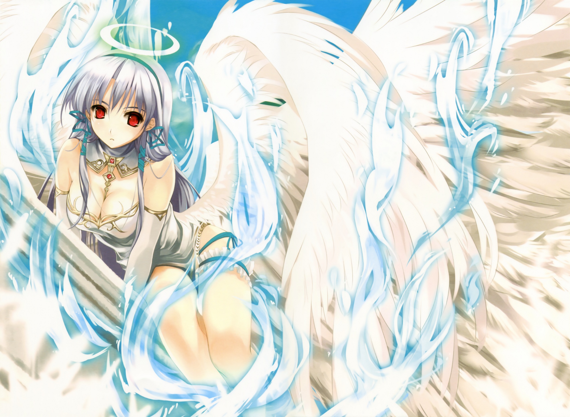Anime Beautiful Angel HD Wallpaper
