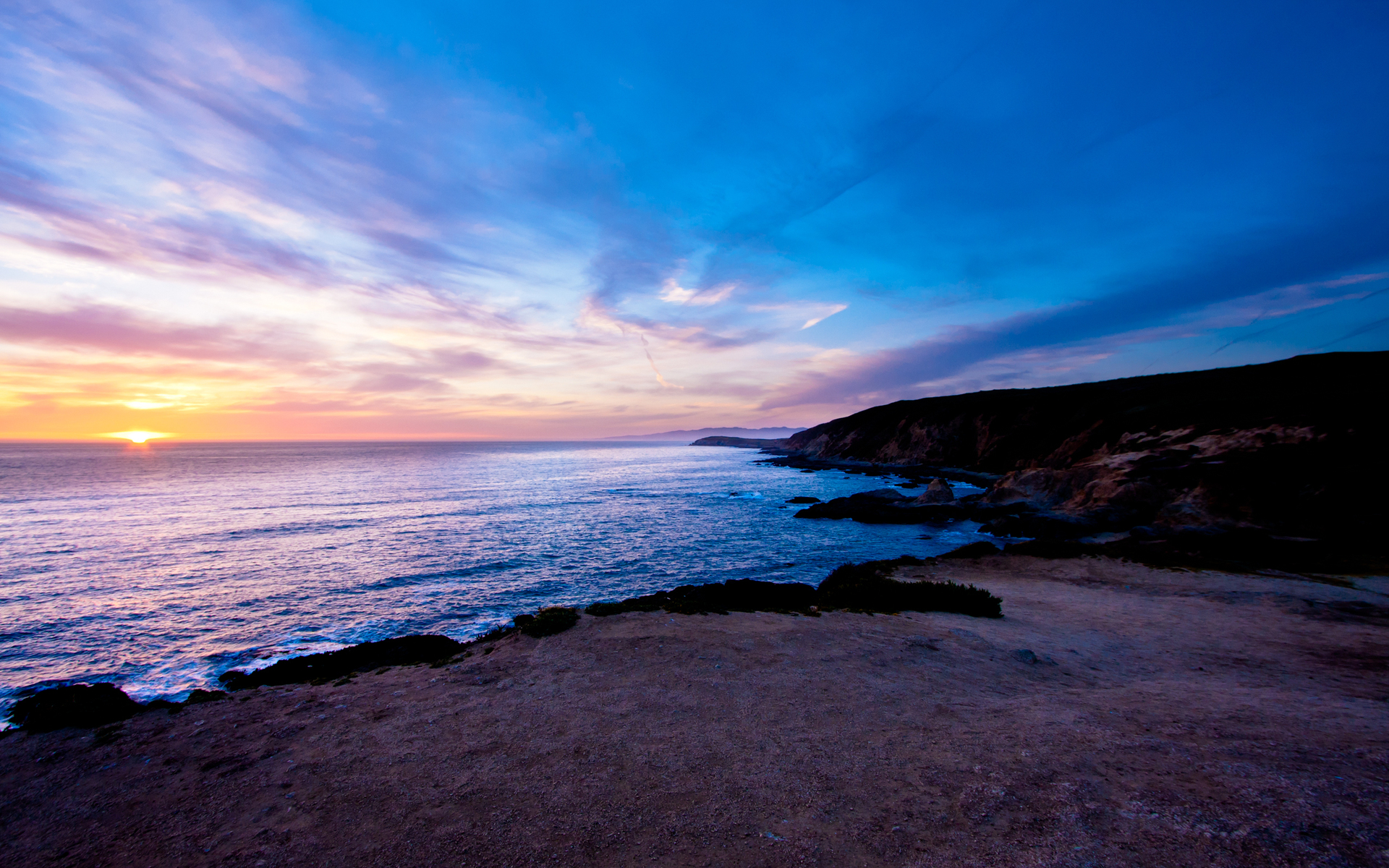  Coast sunset bodega bay california pictures HD Desktop Wallpapers