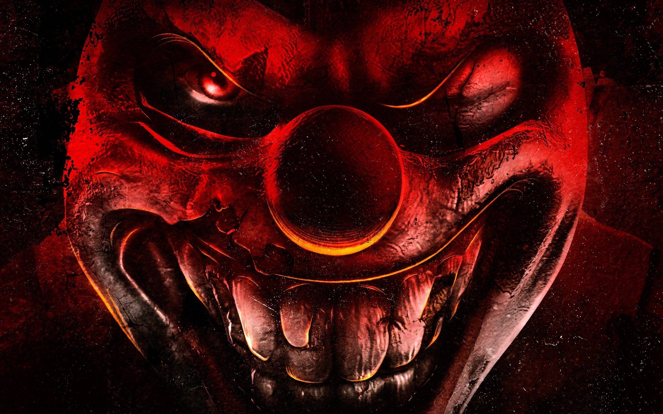 Scary Clown HD Wallpaper 2560x1600