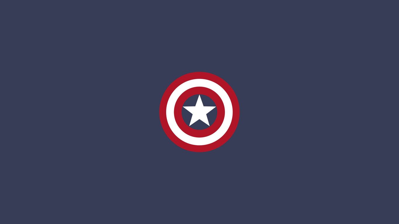 Captain America shield wallpaper 19334 1366x768