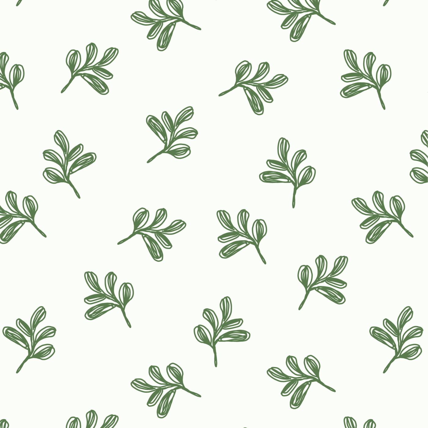 Lucky Leaves Peel And Stick Removable Wallpaper Love Vs Design
