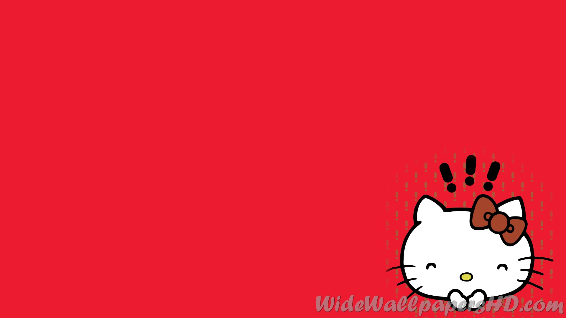 Hello Kitty Red Wallpaper