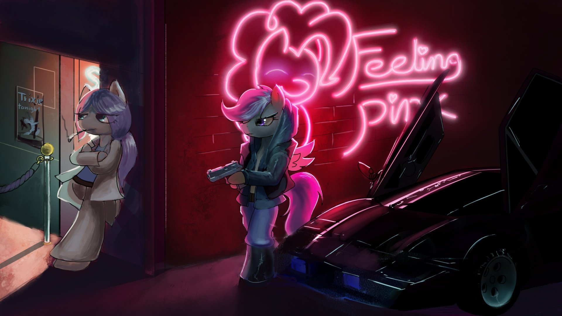 Shooter Fighting Hotline Miami Payday Little Pony Wallpaper Background