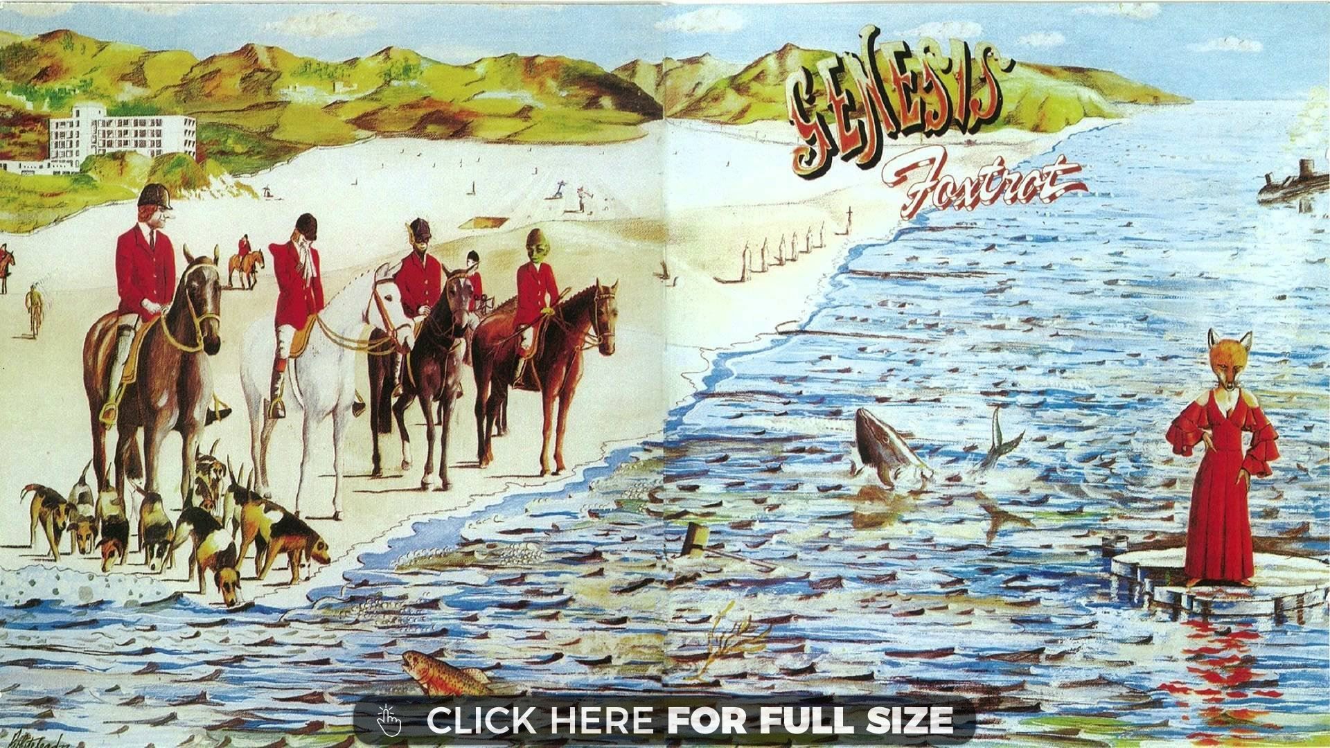 Genesis Foxtrot Desktop Wallpaper Classic Album Covers